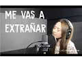 Me vas a extranar - Banda MS Carolina Ross cover En Vivo Sesion Estudio