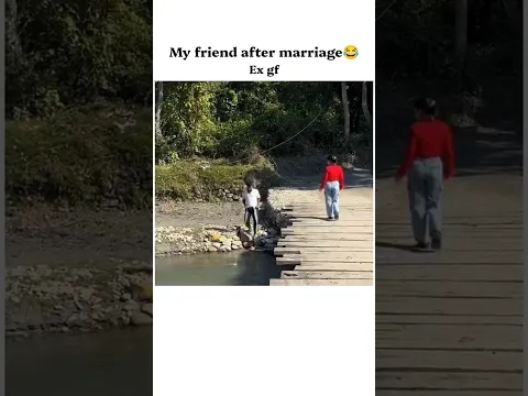 My friend after marriage😂😆| #funny #quotes #status #video #shorts