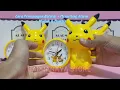 Download Lagu Jam Weker Meja/Jam Alarm Beker/Alarm Clock Kado Unik Lucu Motif Pikachu Pokemon