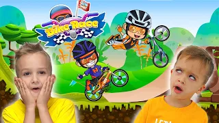 Download Vlad and Niki exploring a new hobby - bmx bikes MP3