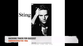 Download Englishman in New York - Bass Backing Track (NO BASS) MP3