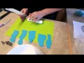 How to make frozen castle cake sides