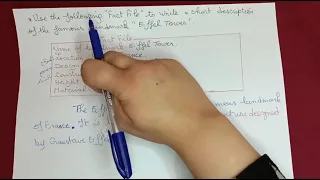 Writing A Paragraph Describing A Famous Landmark كتابة فقرة حول معلم تارخي معروف 