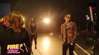 diamond platnumz fire behind the scene part 1 