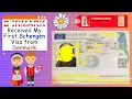 Received My First Schengen Visa Crucial Details About Schengen Visa Sticker