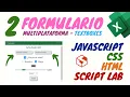2 - Formulario Multiplataforma en Excel