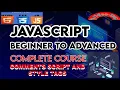 Comments script and styleTags in JavaScript Basics of JavaScript