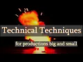 Flash pot slow motion demonstration
