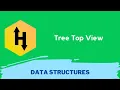 HackerRank Tree Top View problem solution in Python programming Data Structures and Algorithms