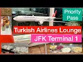 Turkish Airlines Lounge in Terminal 1 JFK