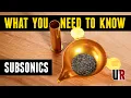 How to Load Subsonic Ammo Data Powders Velocity