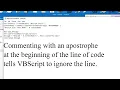 VBScript How to Program Windows to Welcome Username on Login with Examples