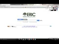 Effectively Searching the Scholarly Literature Using ERIC and Google Scholar