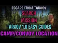 Search Mission Quest Guide Tarkov 1 0 - USEC Camp Convoy Location Woods Outskirts Extract