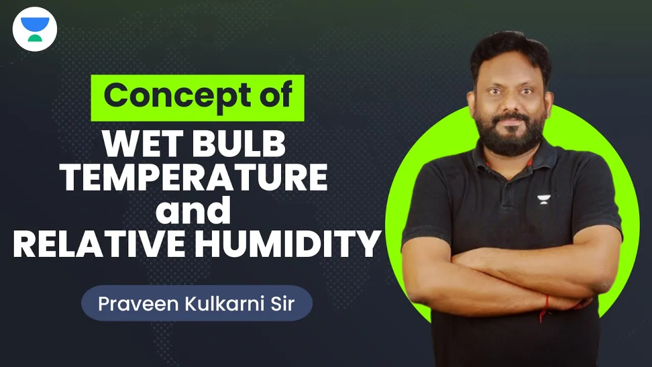 Concept Of Wet Bulb Temperature and Relative Humidity | Praveen Kulkarni #mechanical #gate #gate2024