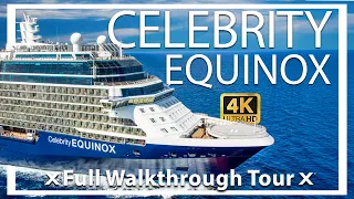 Celebrity Equinox Full Walkthrough Cruise Ship Tour Review 4k Ultra