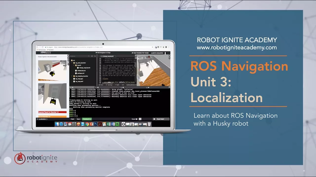 ROS NAVIGATION IN 5 DAYS #3 - Robot Localization