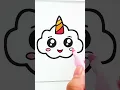 Short Coloring Page Cute Cloud Learnt o Paint for Kids