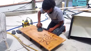 Creating MORE SPACE on a SMALL BOAT— Sailing Uma [Step 24]