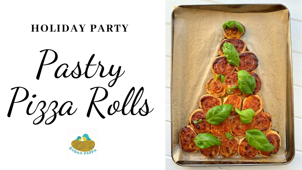 Pastry Pizza Rolls Recipe - kids party