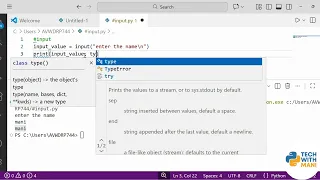 Python Input and Output Explained input print Type Conversion Beginners