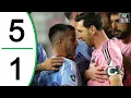 Lionel Messi - Inter Miami vs New York City 5-1 Extended Highlights \u0026 Goals 2025