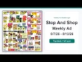 Stop And Shop Weekly Ad 26 - 26 Top 10 Deals