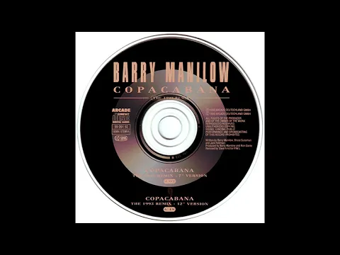 Download MP3 Barry Manilow - Copacabana (At The Copa) [The 1993 Remix - 12\