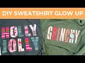 Make The Cutest Applique Sweatshirt with This Simple Method
