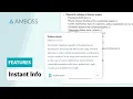 AMBOSS Features Instant Info