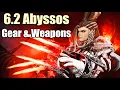 All Abyssos Sets Weapons Different Dyes Races Showcase in