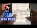 Download Lagu ASMR - Tingly iPhone Keyboard Typing Sounds (Typing Fun Facts)