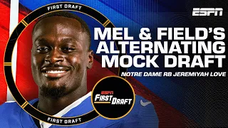 2026 ALTERNATING MOCK DRAFT Kiper Jr Field Yates First Draft
