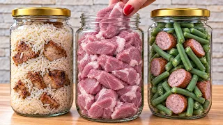 I Don’t Freeze Meat Anymore — I Preserve Complete Meals in Jars for Hard Times