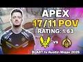 Download Lagu APEX 17/11 POV vs The MongolZ (Inferno) | GRAND FINAL BLAST.tv Austin Major 2025