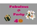 Happy 40th Birt ay Wishes Collection - Cool