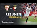 Highlights Sevilla FC vs CA Osasuna 3-2