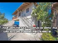 FOUR UNITS Fourplex For SALE - EN VENTA 4 Unidades Los Angeles