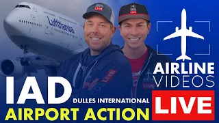 LIVE IAD PLANE SPOTTING At Dulles International Airport November 10th 2025 