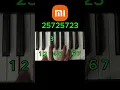 Download Lagu How to Play Xiaomi ringtone easy play  piano tutorial / MI , Redmi , xiaomi #piano #howto #xiaomi