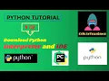 How to Download Interpreter and IDE Python Tutorial