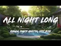 Kungs, David Guetta, Izzy Bizu - All Night Long (Lyrics)