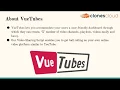 VueTubes - YouTube Clone Script for the sharing website