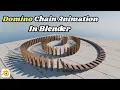 Make a Realistic Domino Chain Animation in Blender