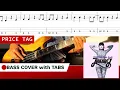 Download Lagu Price tag - Jessie J. feat. B.O.B (BASS COVER + TABS)