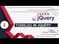 Part 4 Toggle effect in jQuery jQuery Toggle Hide show effect in hindi tutorial