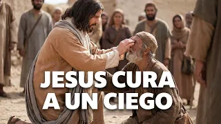 JESUS CURA A UN CIEGO 