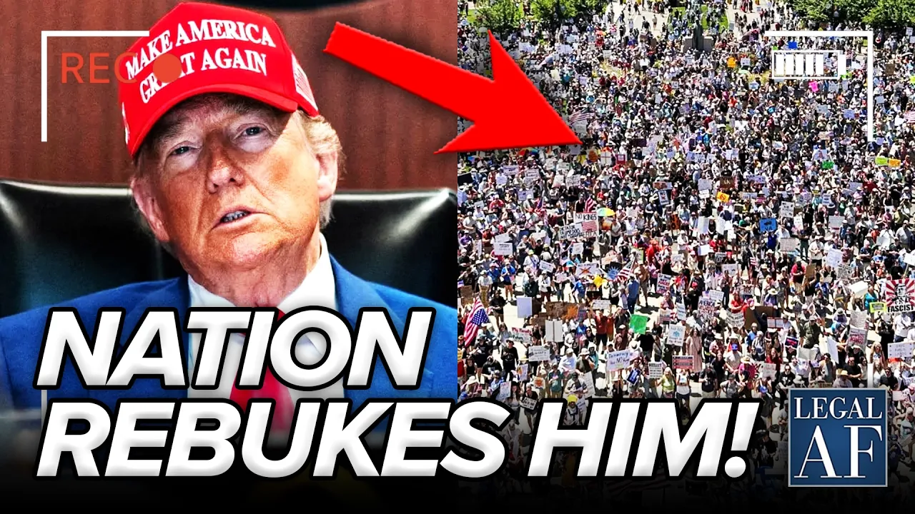 Trump LOSES IT as MAJOR PROTESTS Rebuke HIM