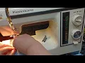 Series-Kenmore sewing machine 385 1695180-PART 7 - How to sew a buttonhole