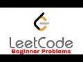 Leetcode Problems for Beginners Binary Search Java O log n time complexity
